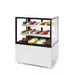 Refrigerated display cabinets with 2 shelves