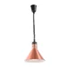 Lampe chauffante réglable, conique