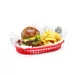 Serveermanden fastfoodstijl