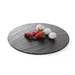 Plateau, round – slate design
