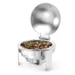 Chafing dish rond satin finish