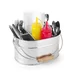 Seau couverts & serviettes