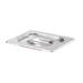 Lid for GN containers with silicone rim