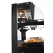 Vitrine de table chauffante quartz deux niveaux