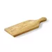 Cheese board with handle, olive wood, rectangular