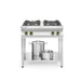 Gas cooker Kitchen Line 4-burner open stand