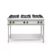 Gas cooker 6-burner open stand