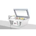Ice cream display freezer