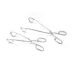 Curved serving tong