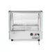 Vitrine de table chauffante