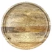 PrÃ©sentoir Ã  gÃ¢teau tournant en bois de manguier Olympia 330x120mm