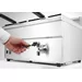 Friteuse à induction avec robinet de vidange - 2 x 8 l