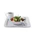 Polyester tray for self-service restaurants