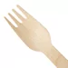 Fourchettes en bois emballÃ©es individuellement Fiesta Compostable (lot de 500)