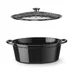 Cast iron casserole enamelled