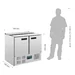 Comptoir Ã  salade rÃ©frigÃ©rÃ© 240L Polar SÃ©rie G