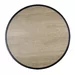Table ronde d'extÃ©rieur Marston Bolero noire 700mm