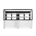 Refrigerated display cabinets with 2 shelves