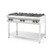 Gas cooker 6-burner open stand