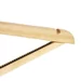 Cintres antivol en bois Bolero (lot de 10)