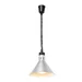 Lampe chauffante réglable, conique