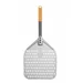 Pelle à pizza carrée perforée avec manche court