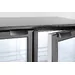 Back bar refrigerator double-door