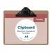 Porte-bloc panneau en fibre de bois Europel A4 paysage 297 x 210 mm