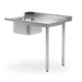Table de chargement pour lave-vaisselle avec évier