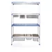 Aluminium storage rack for GN containers