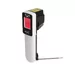 Infrared thermometer with probe