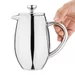 CafetiÃ¨re Ã  piston en inox isotherme Olympia 3 tasses