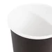 Gobelets jetables Ã  cafÃ© espresso Fiesta Recyclable noirs 120ml x1000