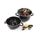 Cocotte à moules émaillée - avec couvercle