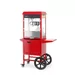 Machine à pop-corn avec chariot