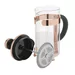 CafetiÃ¨re Ã  piston contemporaine inox Olympia cuivre 3 tasses
