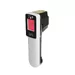Infrared thermometer with probe