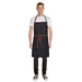 Chef Works Urban Memphis halterschort zwart