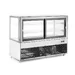 Refrigerated display cabinets with 2 shelves