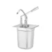 Lid with dispenser for GN containers