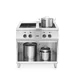 Induction stove, 4 hobs