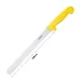 Couteau Ã  trancher dentÃ© Hygiplas jaune 255mm