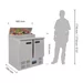 Polar G-serie gekoelde saladette 254L