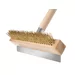 Pizza oven cleaning brush