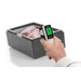 Infrared thermometer with probe