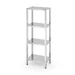 Storage rack with 4 full shelves – bolted
