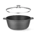 Casserole with non-stick coating
