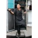 Chef Works Urban Memphis halterschort zwart
