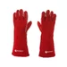 Heat resistant gloves, leather