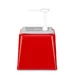 Sauce dispenser with pump